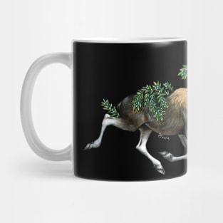 Moose with Blueberries Mug